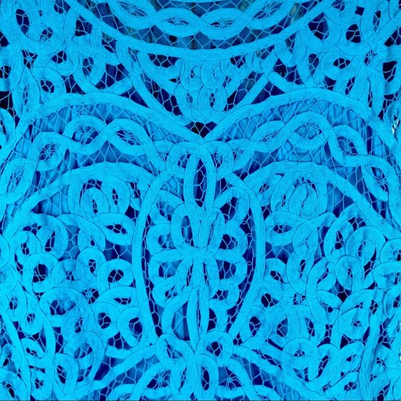 Sea New York Lace Pattern Mini Dress Size 2 EUC - Picture 3 of 8